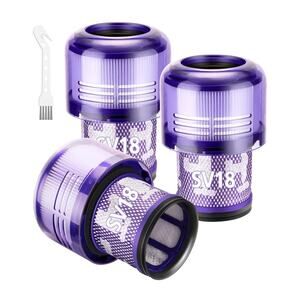 SV18 Filter Replacement Compatible with Dyson Digital Slim Cordless Vacuum 3Pk